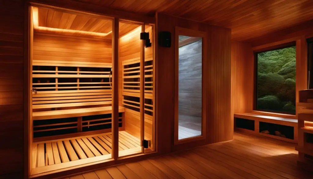 deep cleaning an infrared sauna
