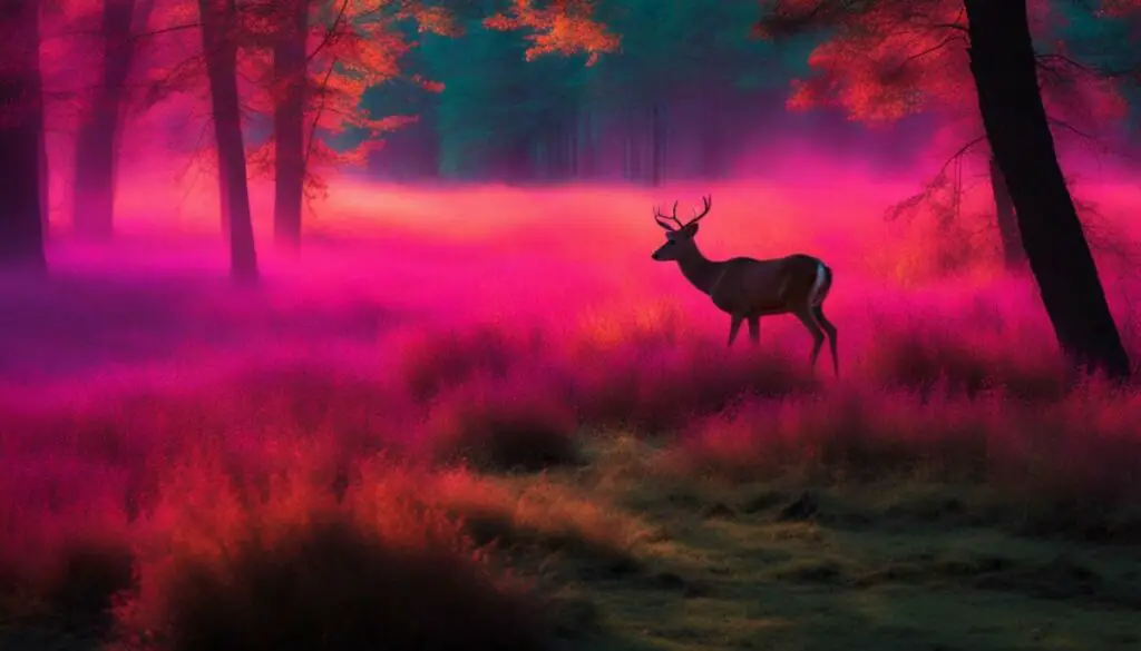 deer vision and light spectrum