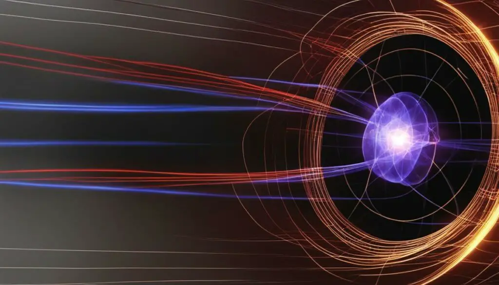 electron ejection in response to infrared light