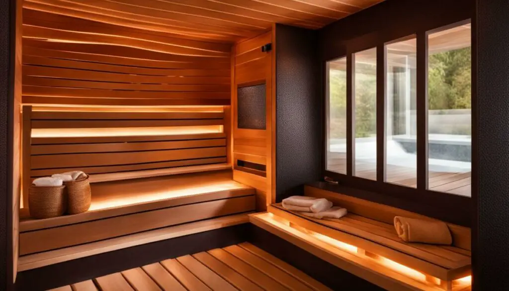 enhance infrared sauna warmth