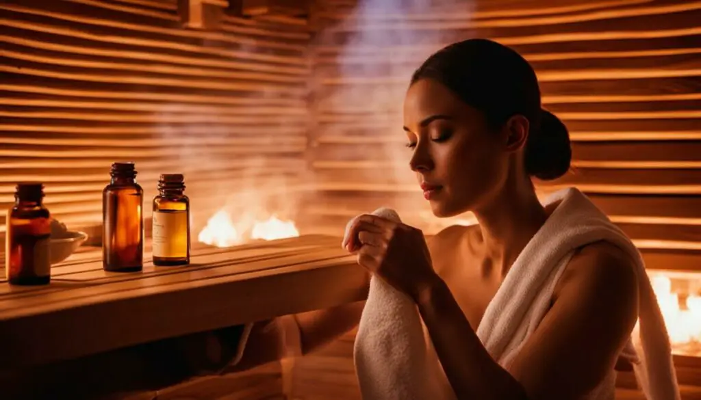 essential oil blends for infrared sauna