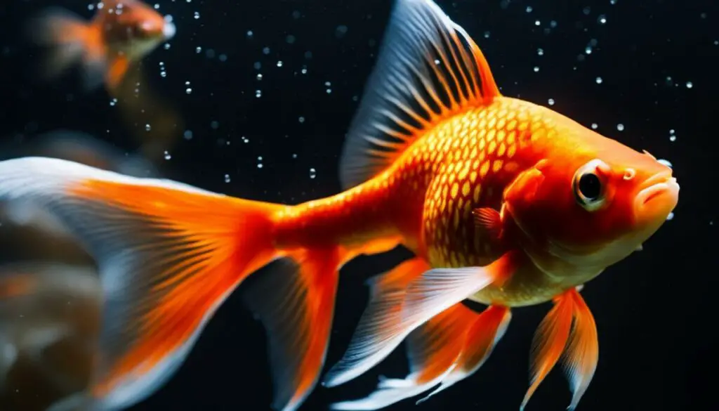 goldfish infrared vision