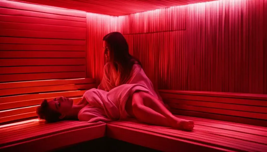 hair loss caused by infrared sauna