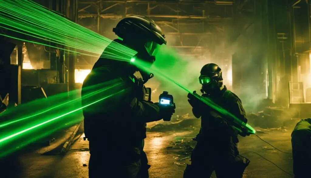 hazards of green lasers