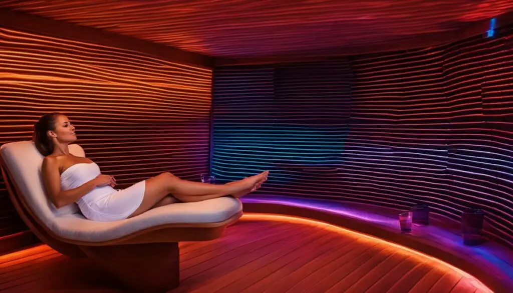 how does full spectrum infrared sauna work
