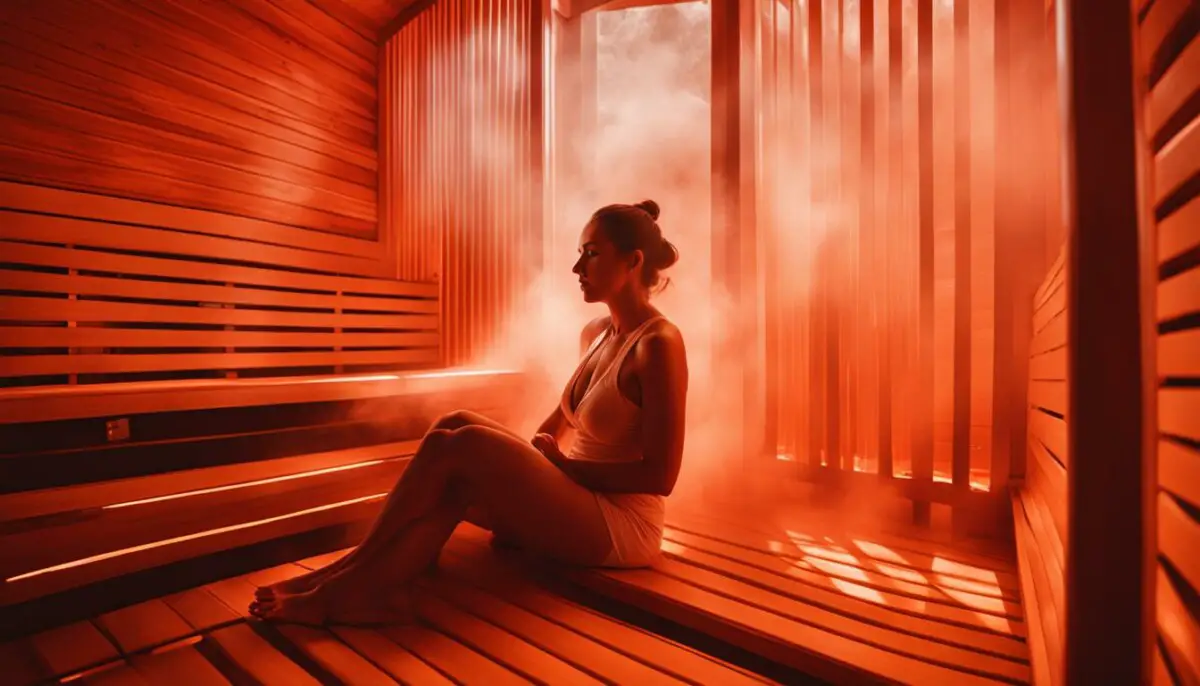 how hot can infrared sauna get