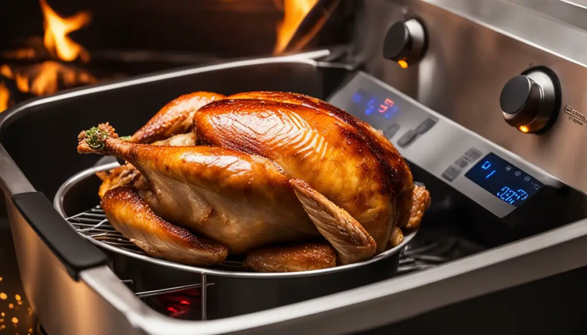 how long to cook turkey in infrared fryer
