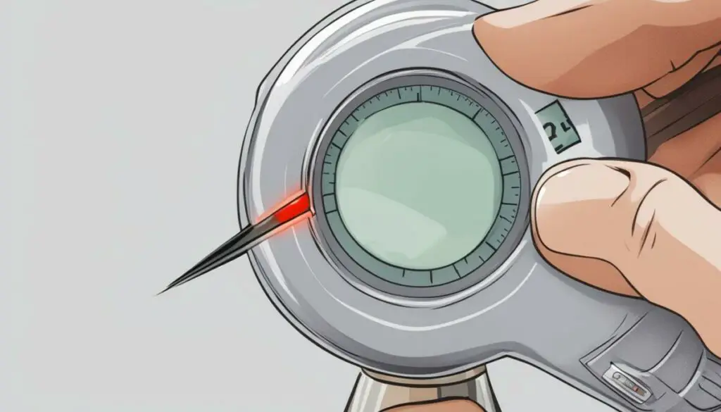 how to measure forehead temperature correctly