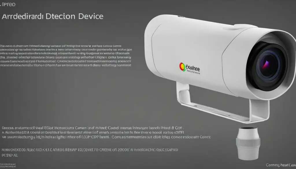 infrared camera detection device