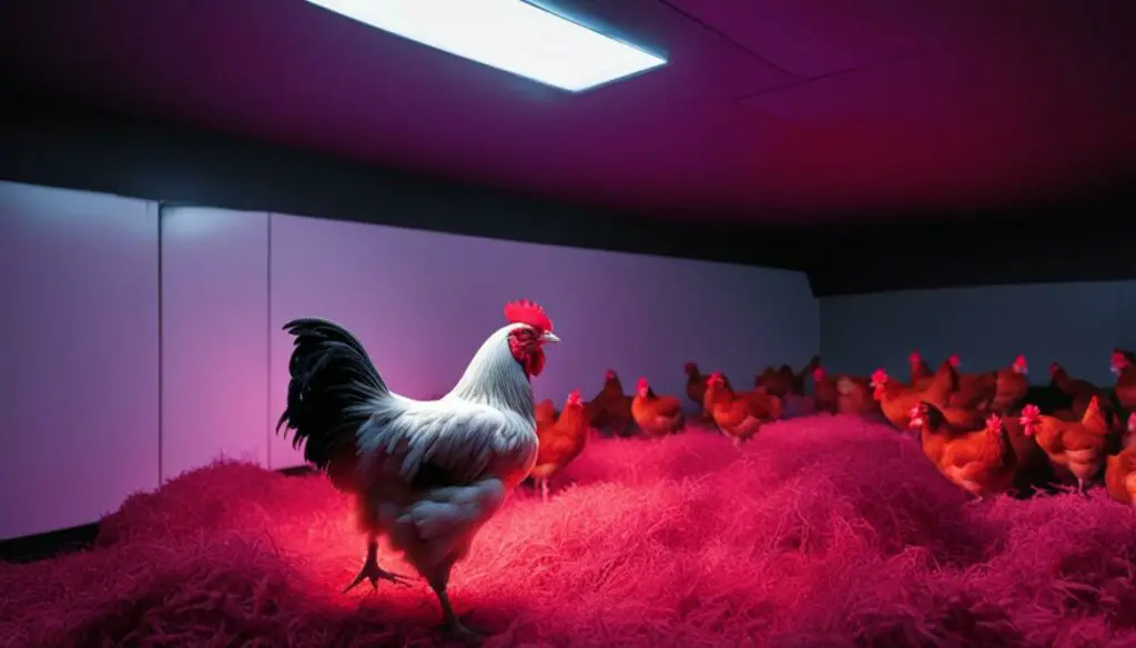 infrared detection in chickens