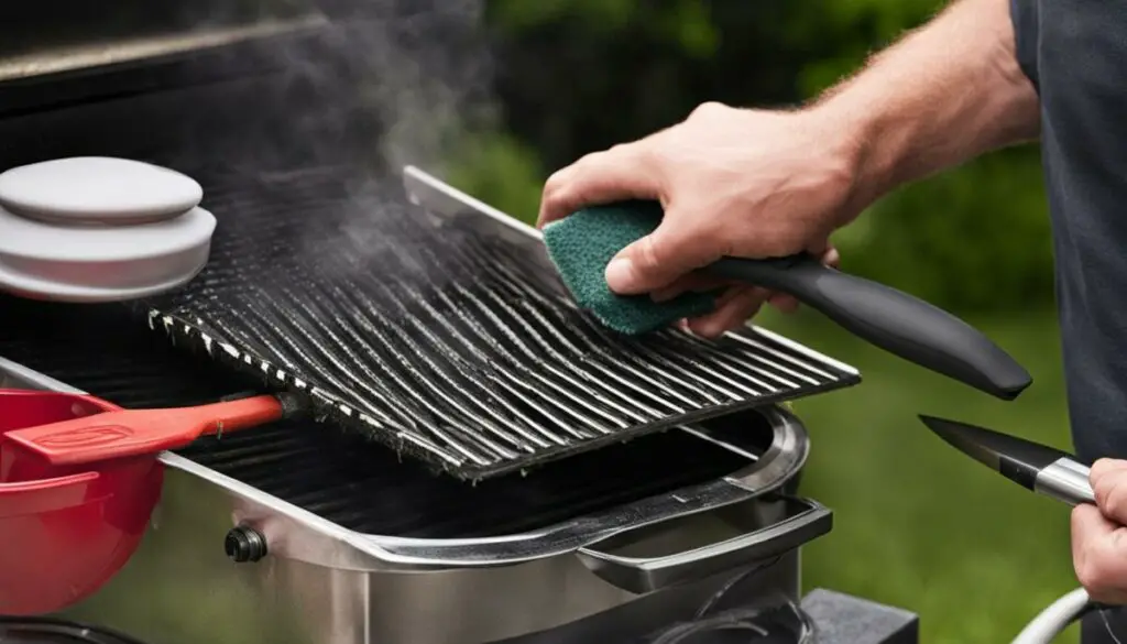 infrared grill cleaning tips