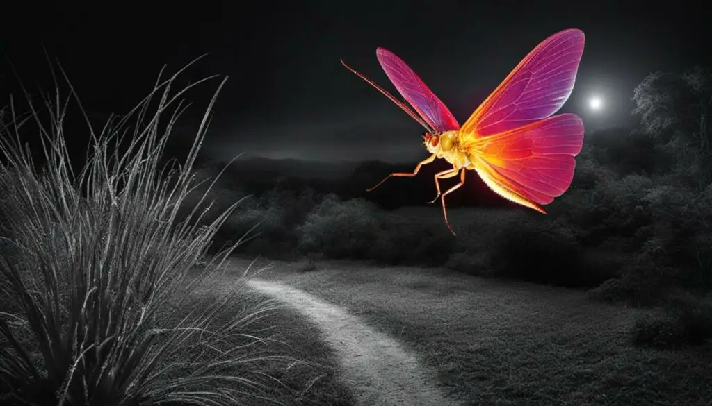 infrared light and insect behavior