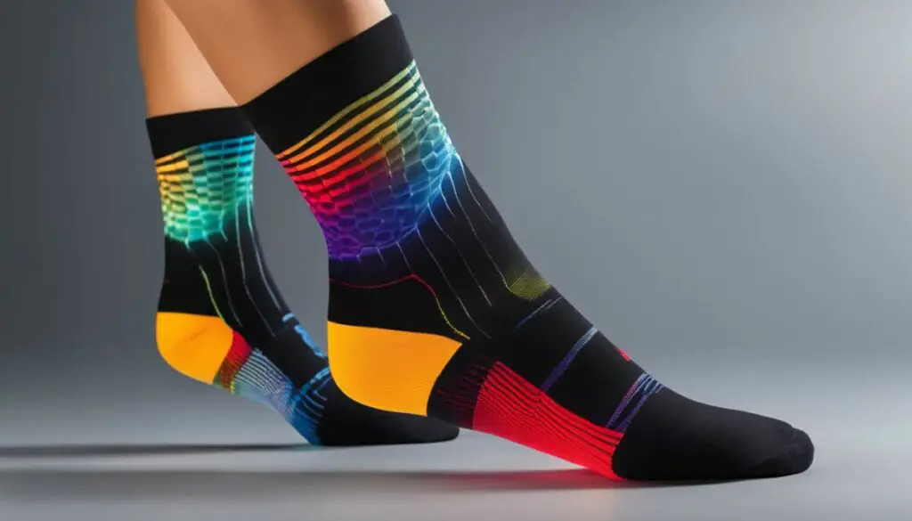 infrared sock technology and features