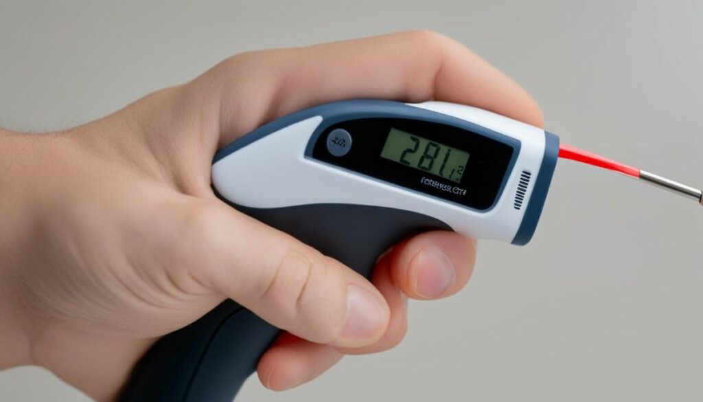 infrared thermometer conversion