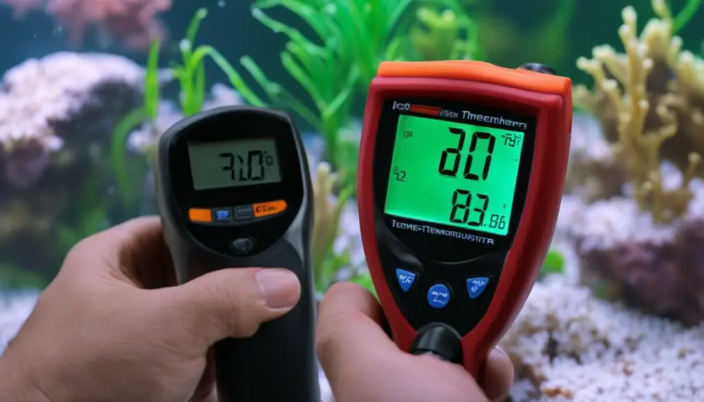 infrared thermometer for aquarium