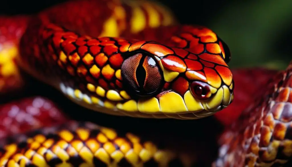 infrared vision in corn snakes