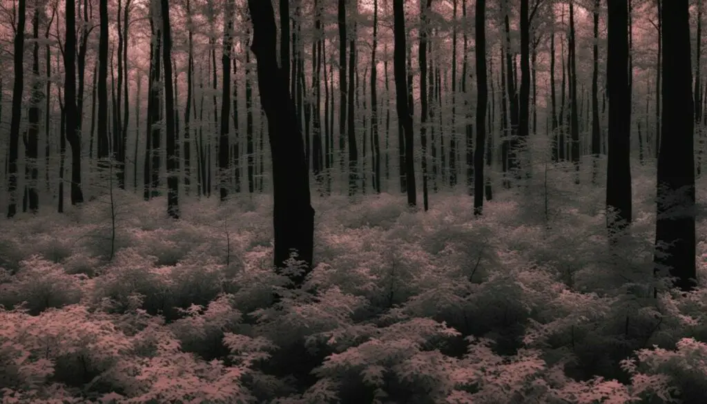 infrared woodland camo pattern