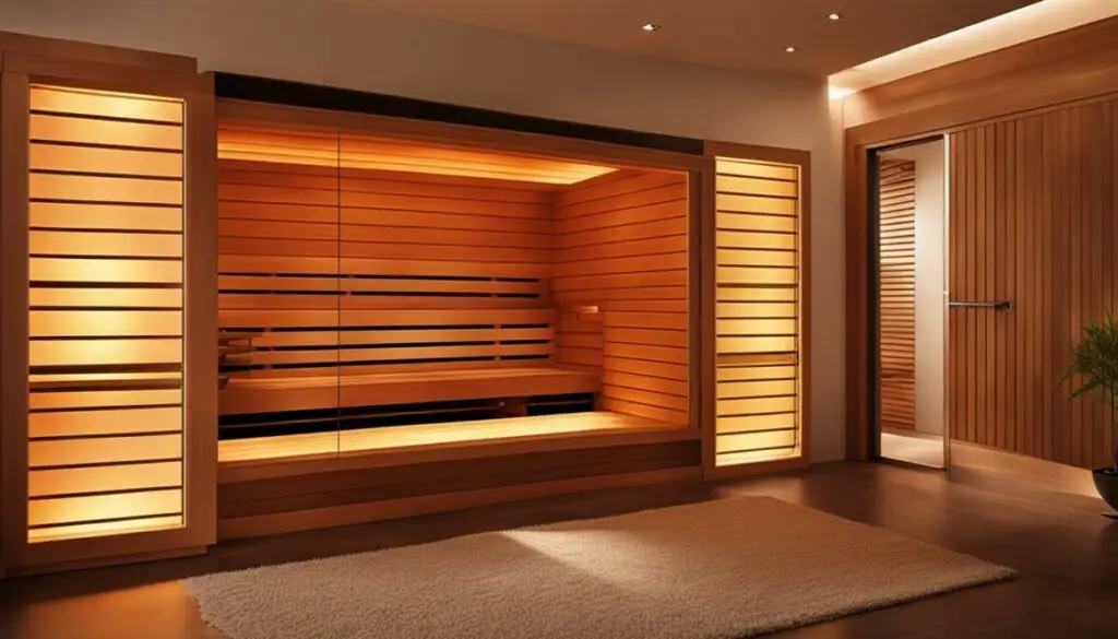 optimal temperature for infrared sauna