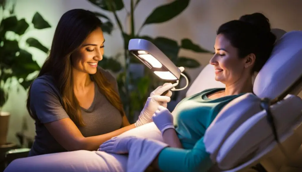 pregnancy and infrared light therapy
