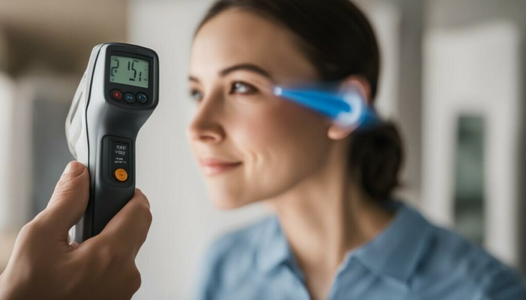 safe use of infrared thermometer