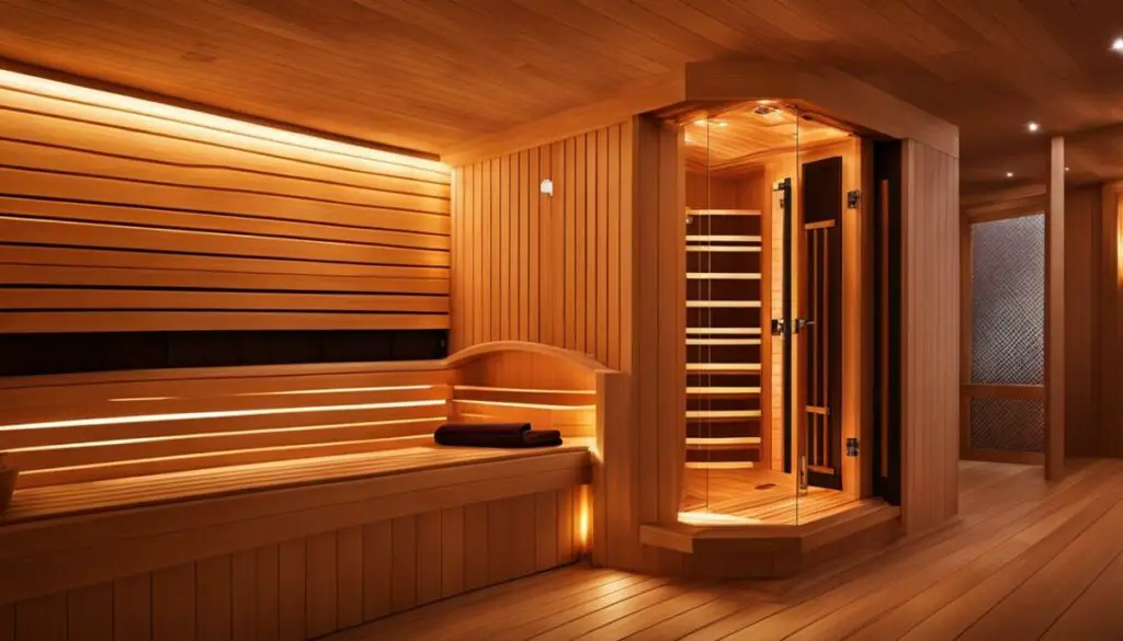 sauna lighting options