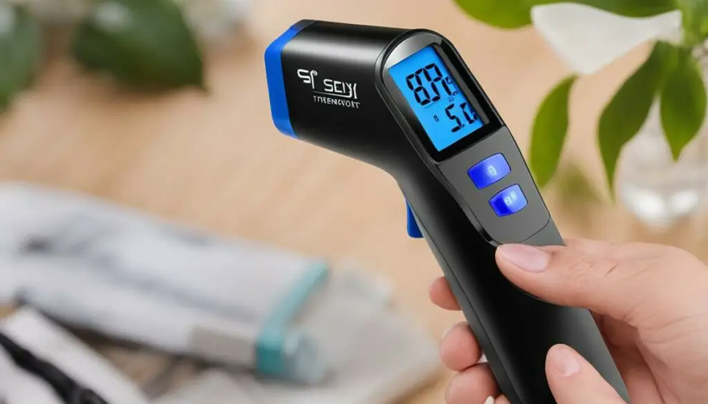 sejoy infrared forehead thermometer