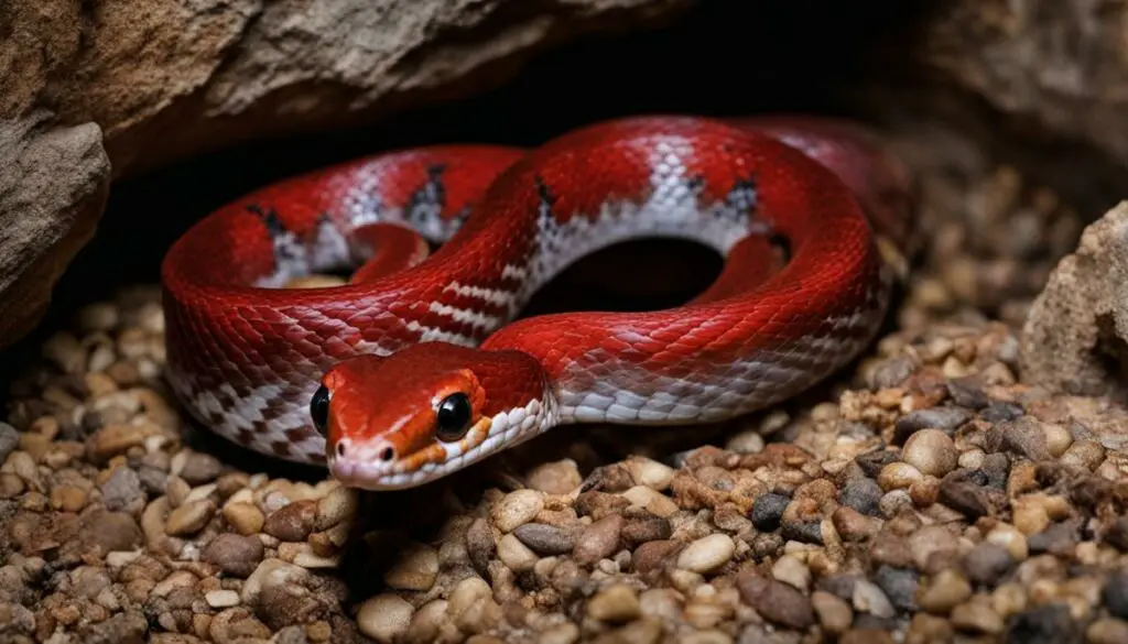 snake behavior and infrared vision