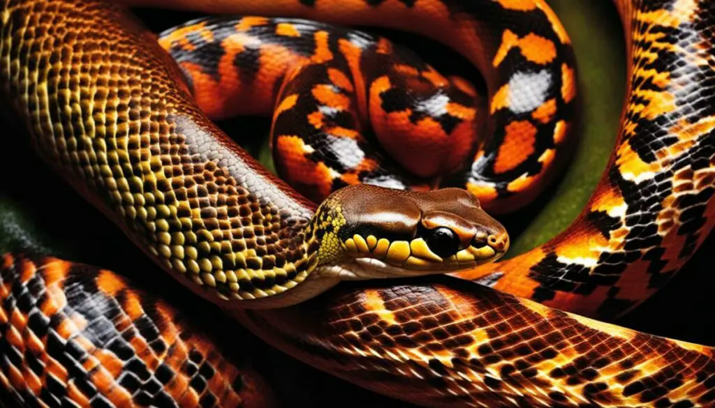 snake infrared vision