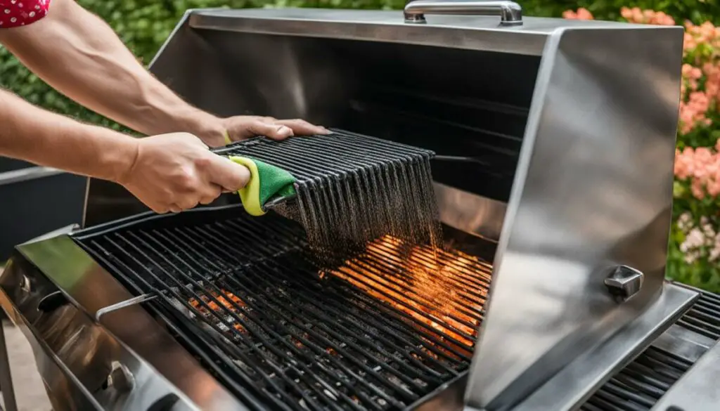 step-by-step guide to cleaning an infrared grill