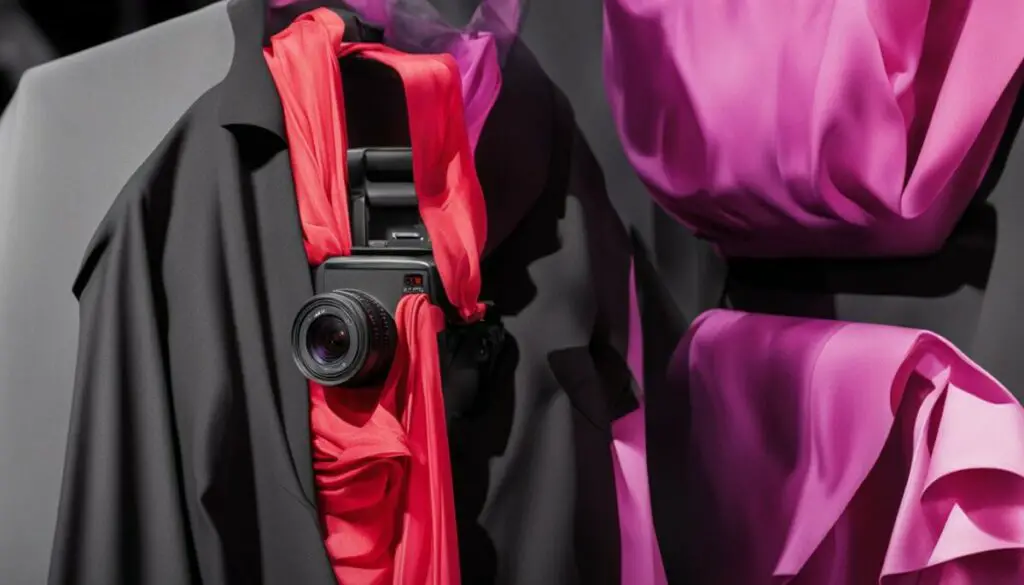 thermal camera detecting see-through clothing