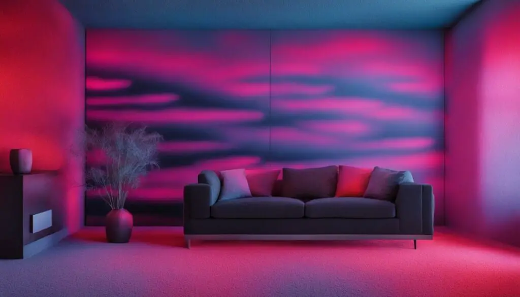 wall penetration through infrared camera