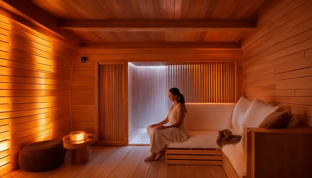 what is the ideal temperature for infrared sauna