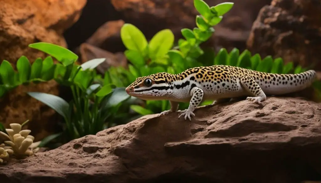 Daytime lighting for leopard geckos