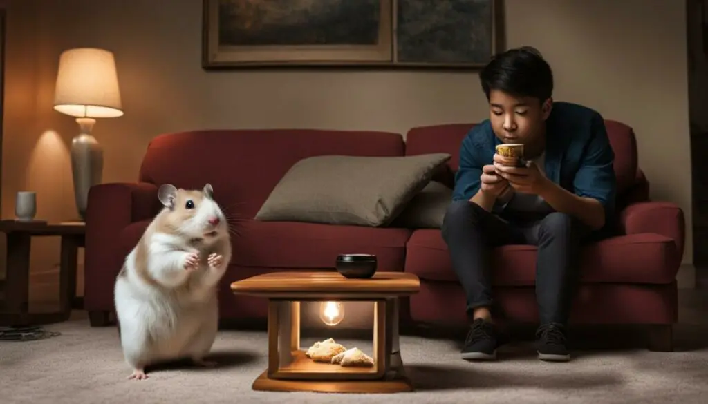 Hamster and Human Interaction