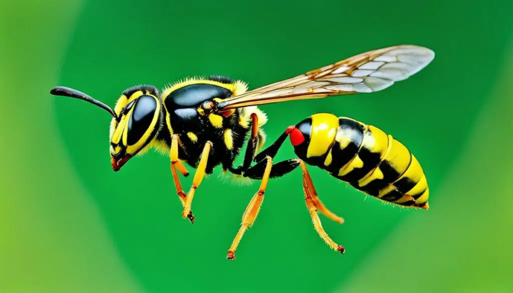 attracting wasps with infrared light