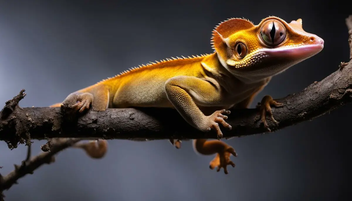 can a crested geckos see a infrared