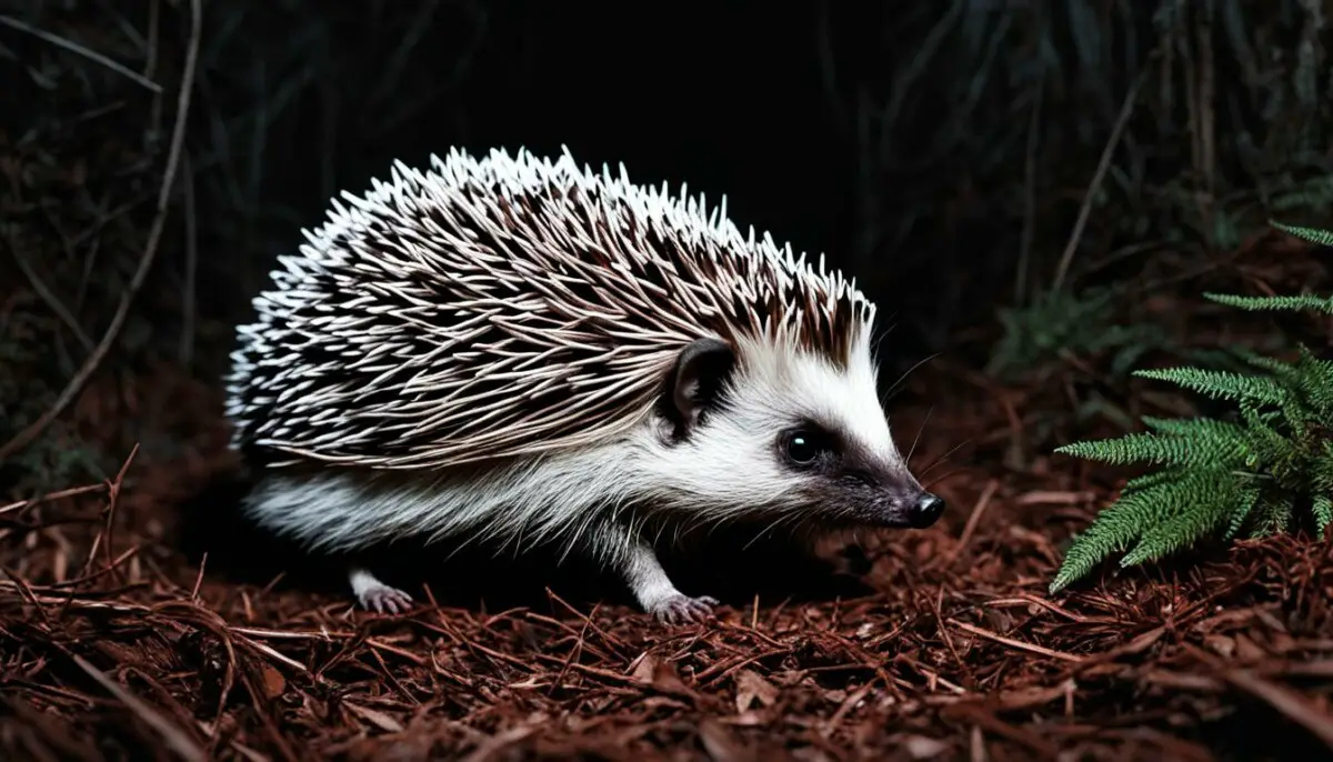 can hedgehogs see infrared