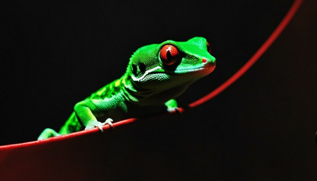gecko infrared perception