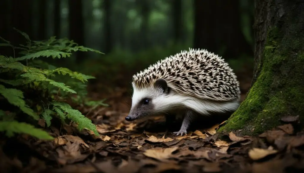 hedgehog night vision