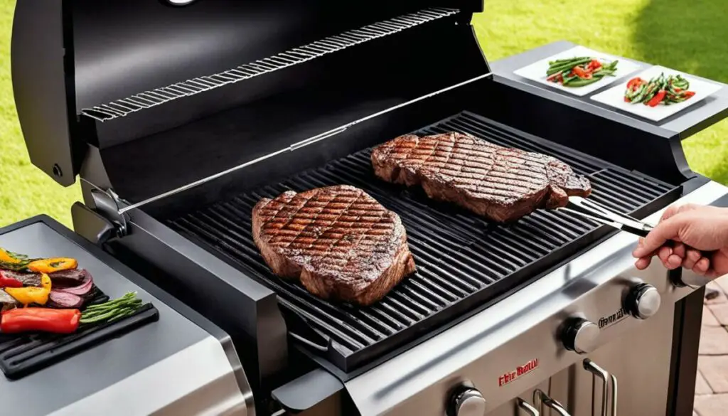 Char-Broil TRU-Infrared Grill in Action