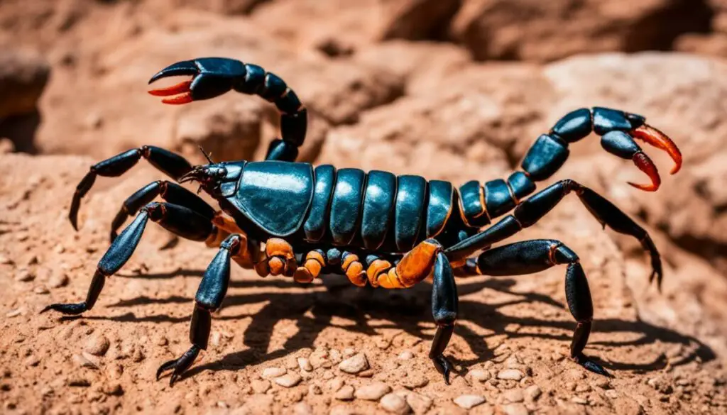 Infrared Vision in Scorpions