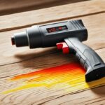are infrared thermometer heat guns used to remove paint
