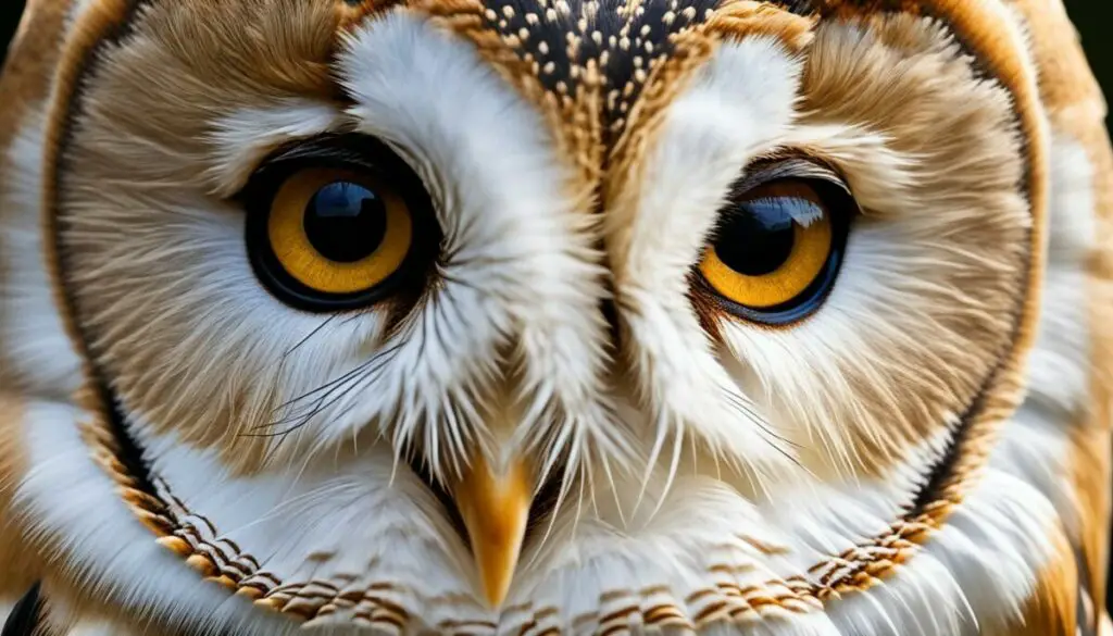 barn owl eye structure