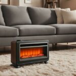 can an infrared heater be placed on carpet