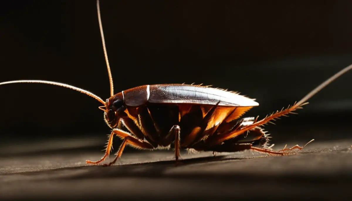 can cockroaches see infrared light