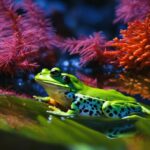 can frogs see infrared light
