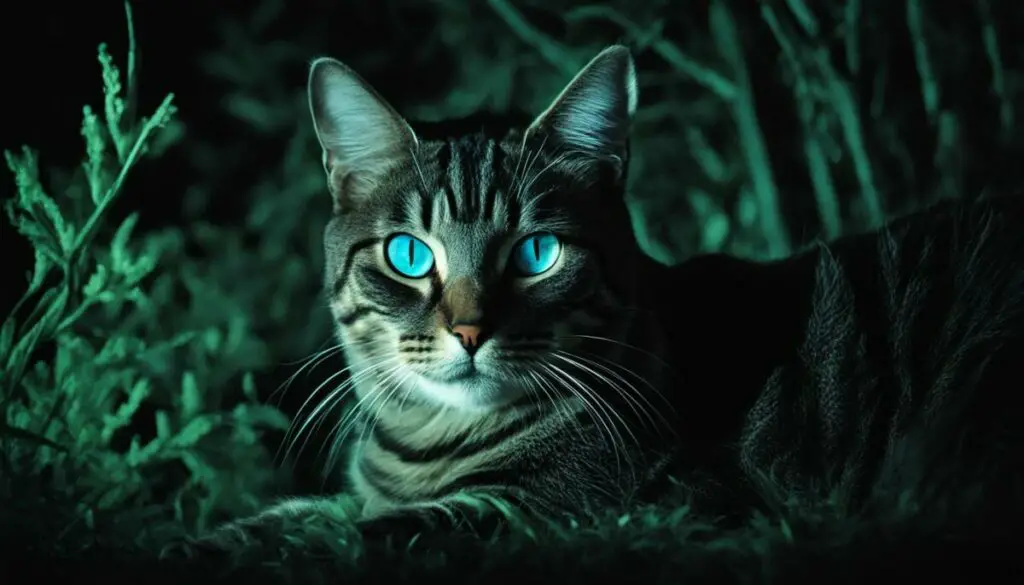 cats' night vision capabilities