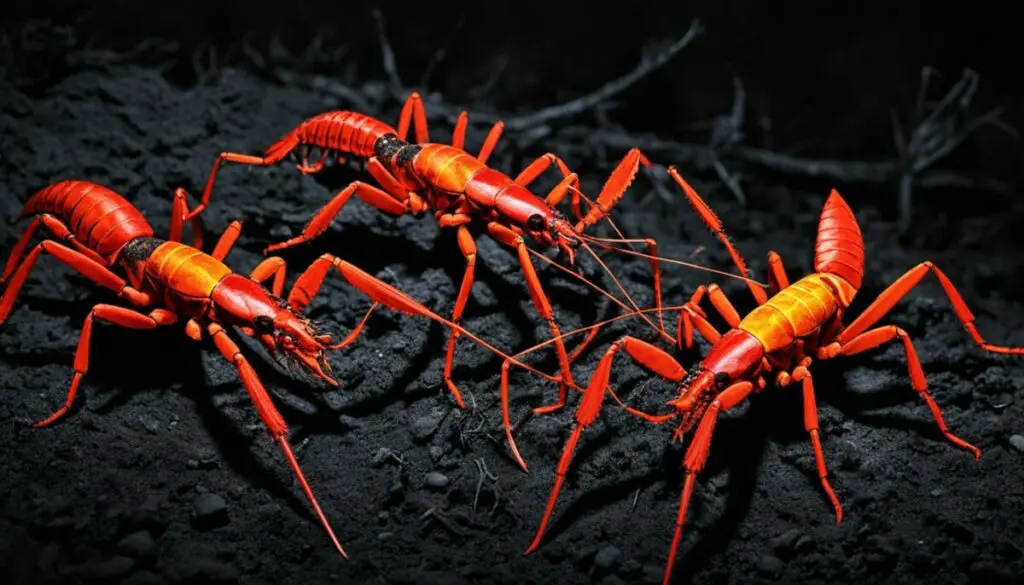 dictator scorpions and infrared detection