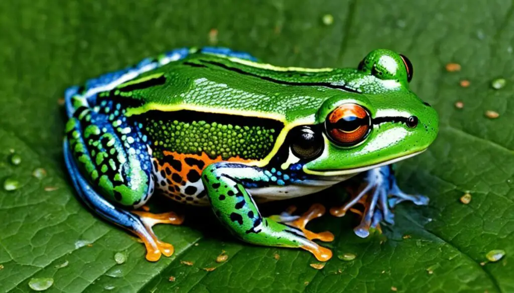 frog skin reflectivity