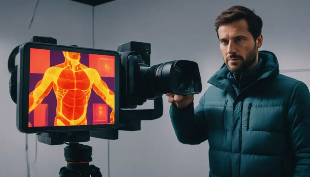 infrared camera clothing detection